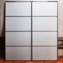 Двери-купе (софт тач капучино) монолак