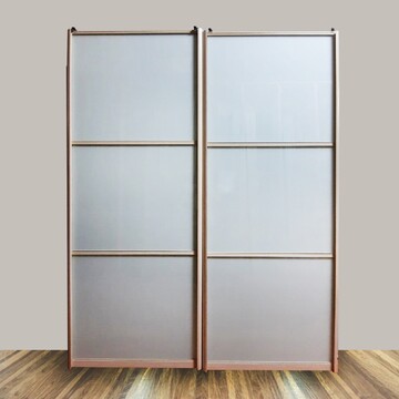 Двери-купе (берёза) с плёнкой Oracal (010)