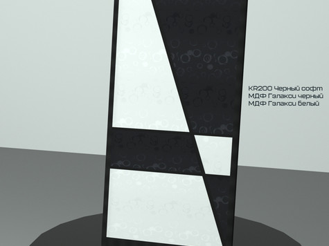 KR200 черный софт