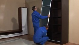Самостоятельная установка дверей шкафа-купе