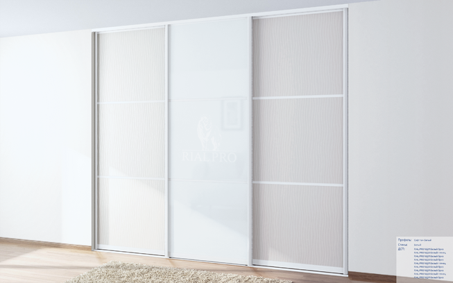 Плита МДФ бриз белый