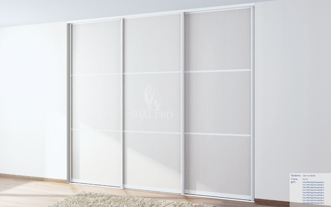 Плита МДФ бриз белый