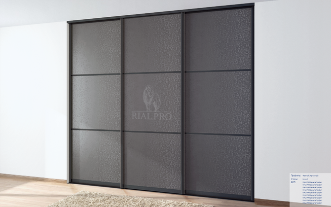 Плита МДФ дельта графит