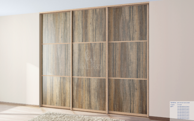 Плита МДФ дуб вьехо