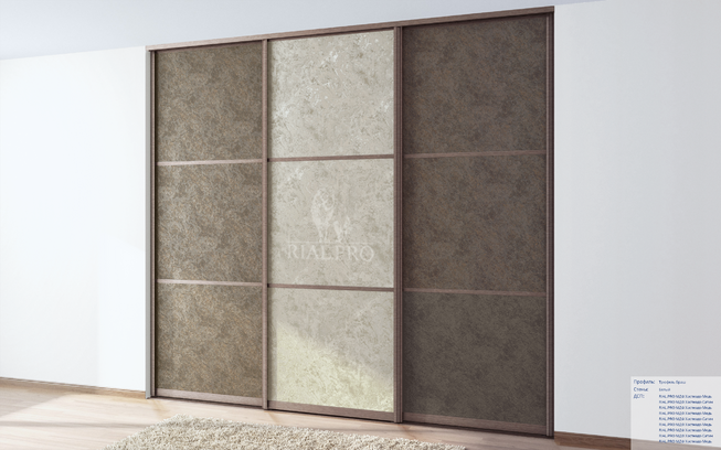 Плита МДФ хаспеадо медь