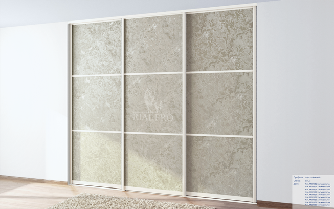 Плита МДФ хаспеадо сатин