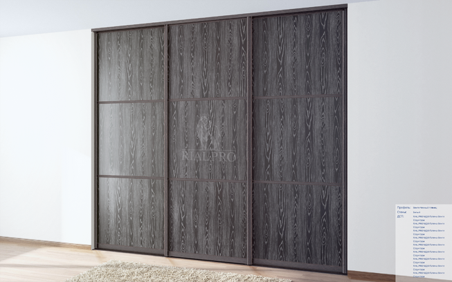 Плита МДФ венге патина структурный