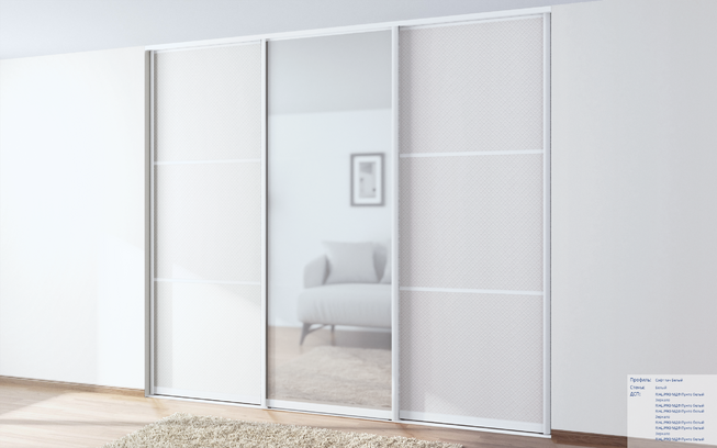 Плита МДФ пунто белый