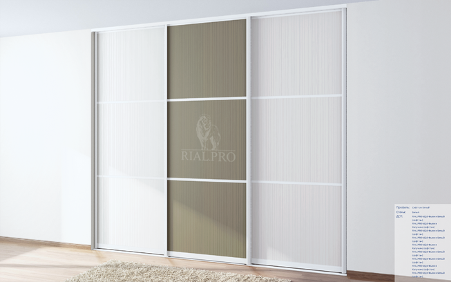 Плита МДФ фьюжн белый (софт тач)