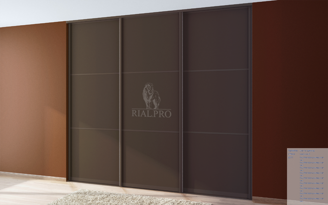 Плита МДФ софт тач шоколад