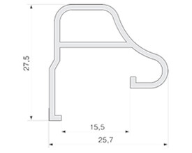 KА01 Профиль ручка