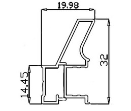 KR11 Вертикальный асимметричный профиль