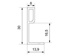 RP02 Профиль-ручка