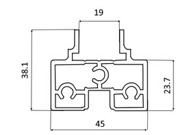KS04 Горизонтальный профиль