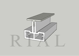 KT03 Делитель Т-образный (алюминий)