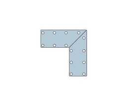 KTR03 Закладная пластина (2дв.)