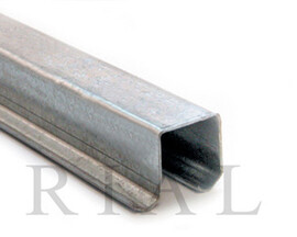 KH01 Ходовой металлический двуполозный профиль