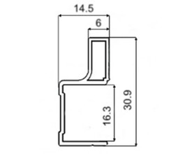 KU12 Профиль-ручка