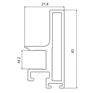 KV01 Профиль-ручка