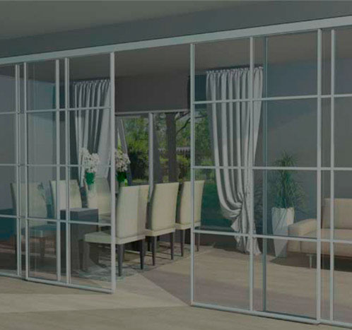 раздвижные перегородки